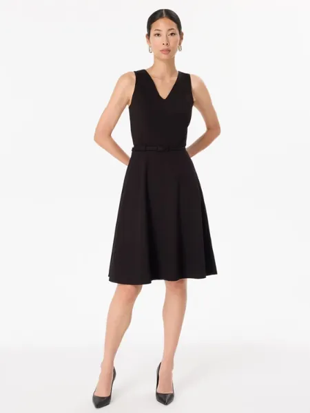 Ponte Sleeveless Dress